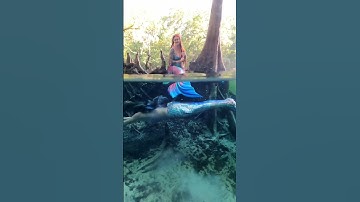 Mermaid friends forever! 🧜🏼‍♀️💕 #thelittlemermaid #h2o #florida #underwater #swimming #gopro
