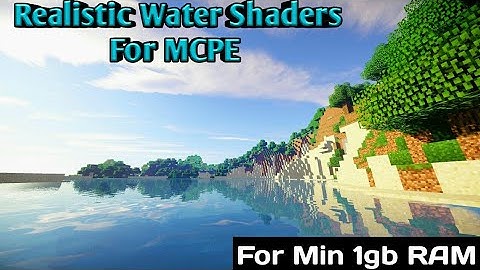 Top 2 Realistic Shaders For Minecraft PE 1.18 | RTX Shader packs For Minimum 1gb Ram