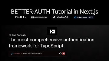 Complete Auth Setup in Next.js with Better-Auth | Email, Social Login & Reset Password