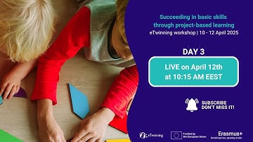 eTwinning workshop: basic skills with project-based learning - Day 3