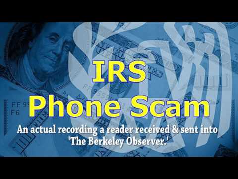 IRS Phone Scam
