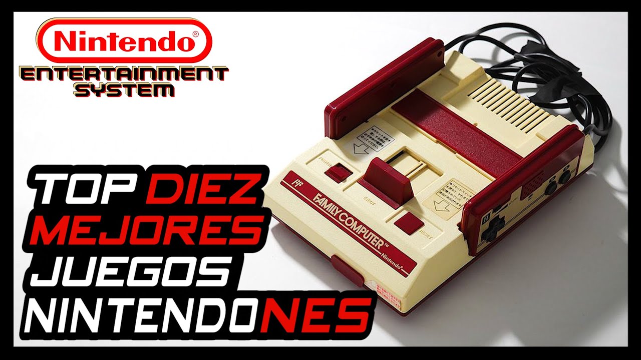 TOP 10 Videojuegos de NES | La Poción Roja YouTube