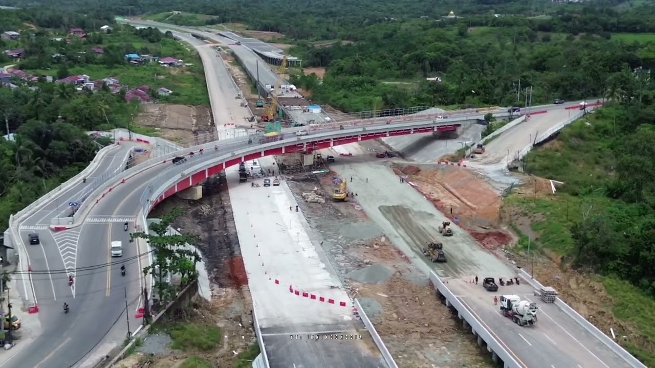 SIANG INI TOL IKN PATAH KM 23 TERSAMBUNG FUNGSIONAL LEBARAN TAHUN INI MAKIN LANCAR  2 Maret 2026