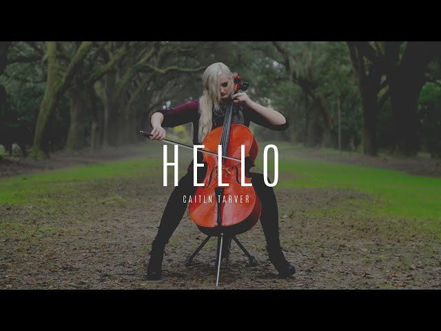 Caitlin Tarver - Hello (Cello Cover) class=