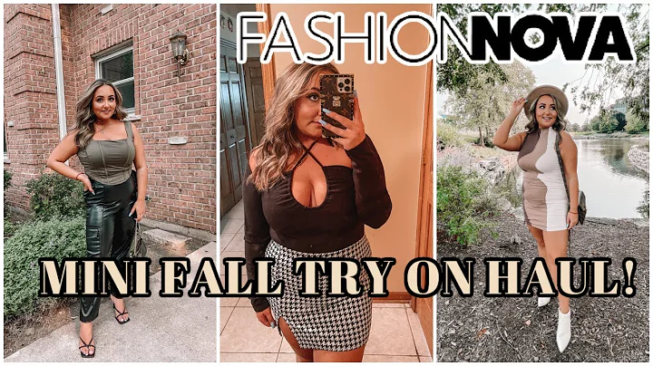 MINI FASHION NOVA CURVE TRY ON HAUL