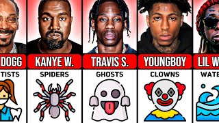 Famous Rappers and Their Phobias