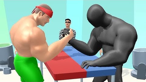 Muscle Rush 🦵💪🏋️New Android Gameplay All Levels Complete New Update