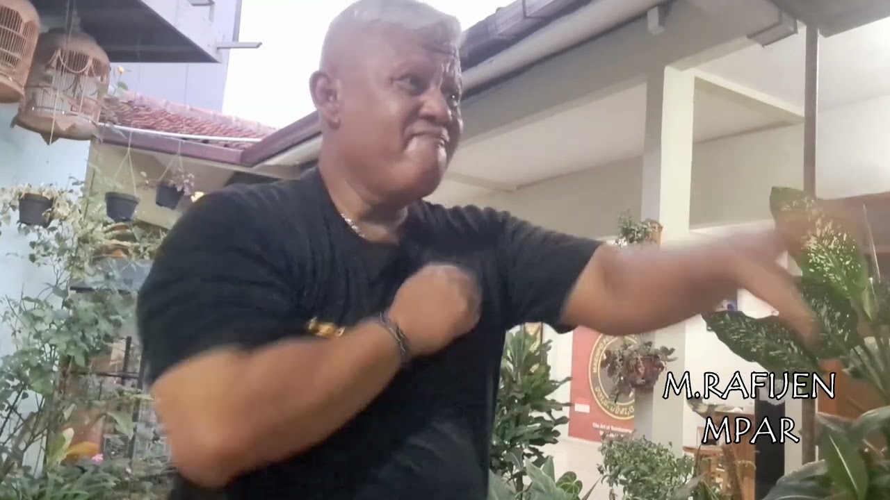 Latihan kecil dirumah ABAH RAFIJEN