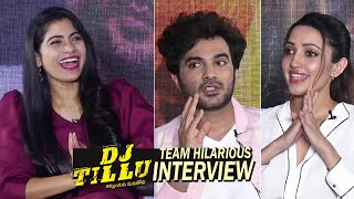DJ Tillu Movie Team Hilarious Interview | Siddhu Jonnalagadda | Neha Shetty | Gulte.com