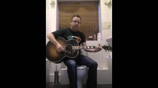 Video thumbnail of "Oasis..Sad song..Acoustic cover"