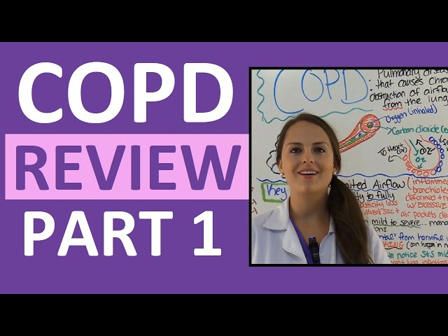 COPD (Chronic Obstructive Pulmonary Disease), Chronic Bronchitis, Emphysema-NCLEX Part 1 class=