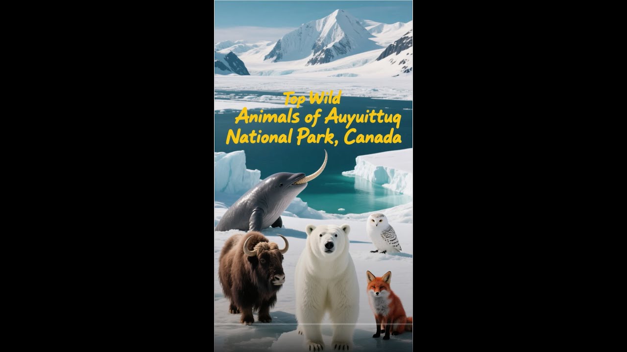 10 Animals of Auyuittuq Park | Beast challenge Stories - YouTube