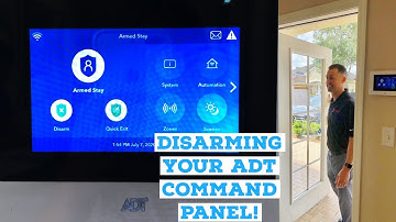 HOW-TO: Disarm your ADT command panel