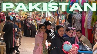 Walking in Hyderabad city of Pakistan [Resham Bazaar Market] 4K HDR