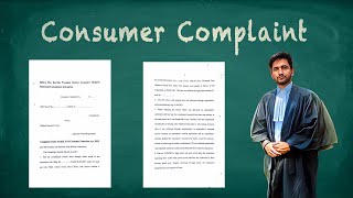 HOW TO MAKE CONSUMER COMPLAINT | DRAFTING | FORMAT | Consumer Protection Act | Sushant Sapra