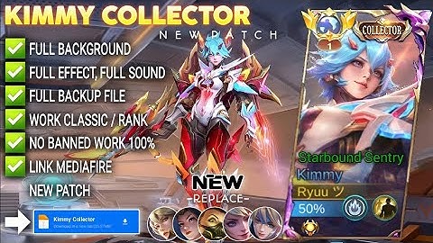 Script Skin Kimmy Collector - Starbound Sentry No Password | Full Effect Voice | Patch Terbaru