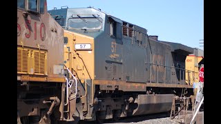 CSX #57 On A UP Power Move