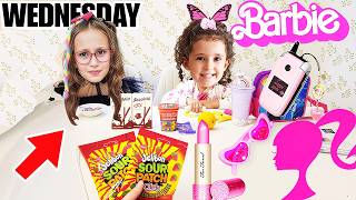 WEDNESDAY VE BARBİE BESLENME SAATİNDE NELER YEDİ ?!