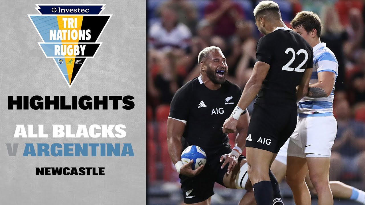 HIGHLIGHTS: All Blacks v Argentina (Newcastle)