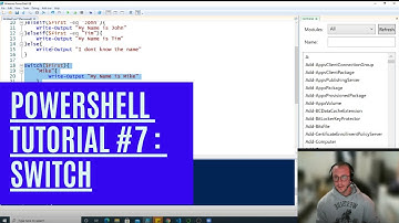 PowerShell Tutorial 7 : Switch Statements [Beginners]