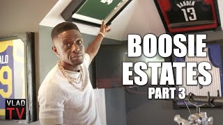 Boosie Estates: Boosie Shows Memorabilia Room with Dozens of Signed Sports Jerseys (Part 3)