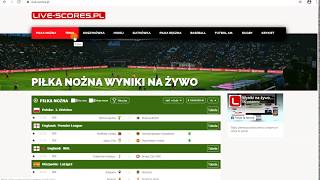 Polski serwis livescore: wyniki na żywo - wyniki live. Live-Scores.pl screenshot 3