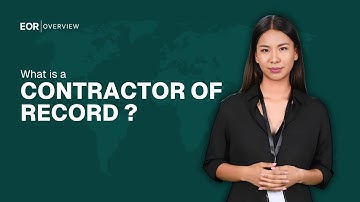 What is a Contractor of Record (COR)? Explained in 2 Minutes