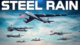 STEEL RAIN | B52H Stratofortress Levels Air Base | F/A18C Hornet | Digital Combat Simulator | DCS
