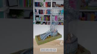 DnDIY Castle Dice Tower Build #dnd #dndiy #dndcrafts #dicetower
