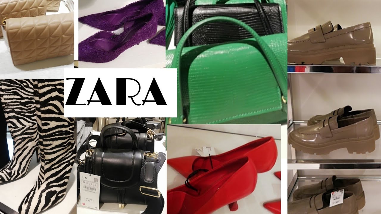 ZARA BAGS AND SHOES NEW IN WINTER COLLECTION 2022