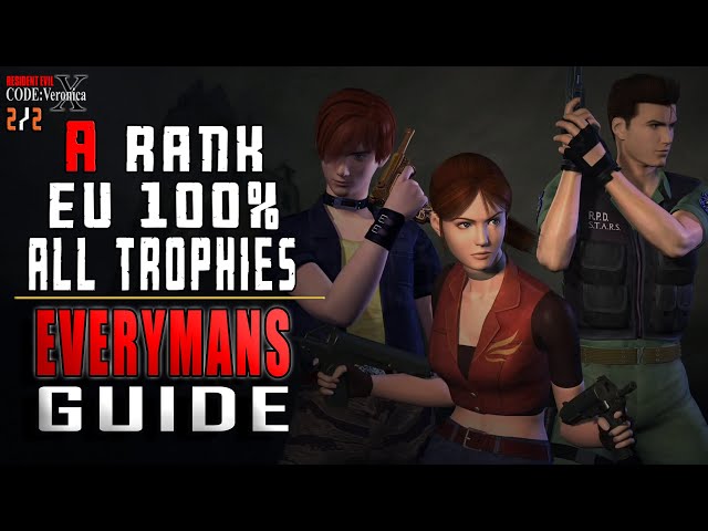 Resident Evil Code: Veronica X Trophies •