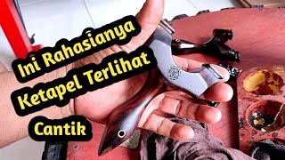 Cara Finishing Ketapel agar terlihat Cantik