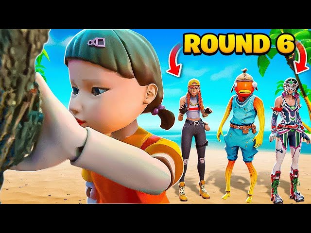 Os jogos de Round 6 estão dentro do Fortnite e esta é sua