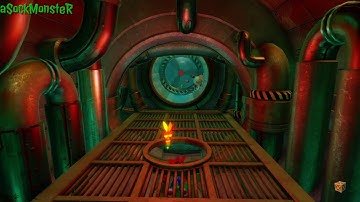 Sewer Or Later - Clear Gem(All Boxes) & Clear Gem(Yellow Gem Path) - Crash Bandicoot 2