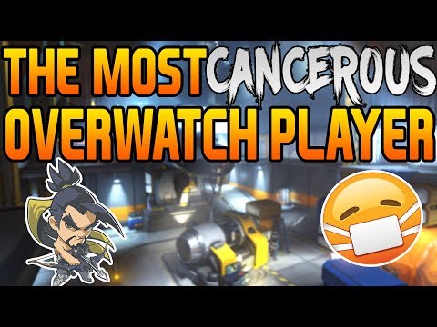 THE MOST CANCEROUS OVERWATCH PLAYER (Toxic Hanzo Hater)