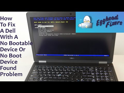 Where is boot sequence on a Dell?