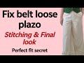 Perfect Palazzo Stitching Tutorial 😍 | Easy Method + Final Look | Beginners Friendly