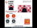 Congratulation Rudrik IELTS Score 7 SCORE BEYOND EXPECTATIONS I Win Consultants Iwinvisa Com 