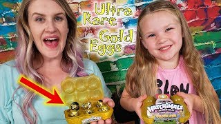 Opening New Ultra Rare Golden Lynx Hatchimals Colleggtibles Toys!