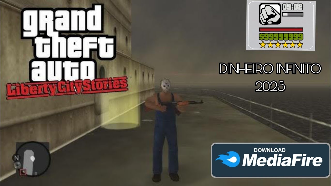 GTA LIBERTY CITY STORIES MOD DINHEIRO INFINITO 2025 ATUALIZADO - YouTube