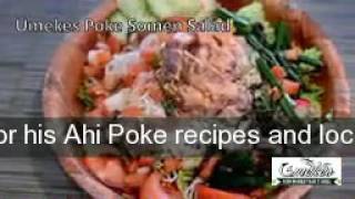 Local Ahi Poke Recipes created by Umekes Fishmarket Bar and Grill