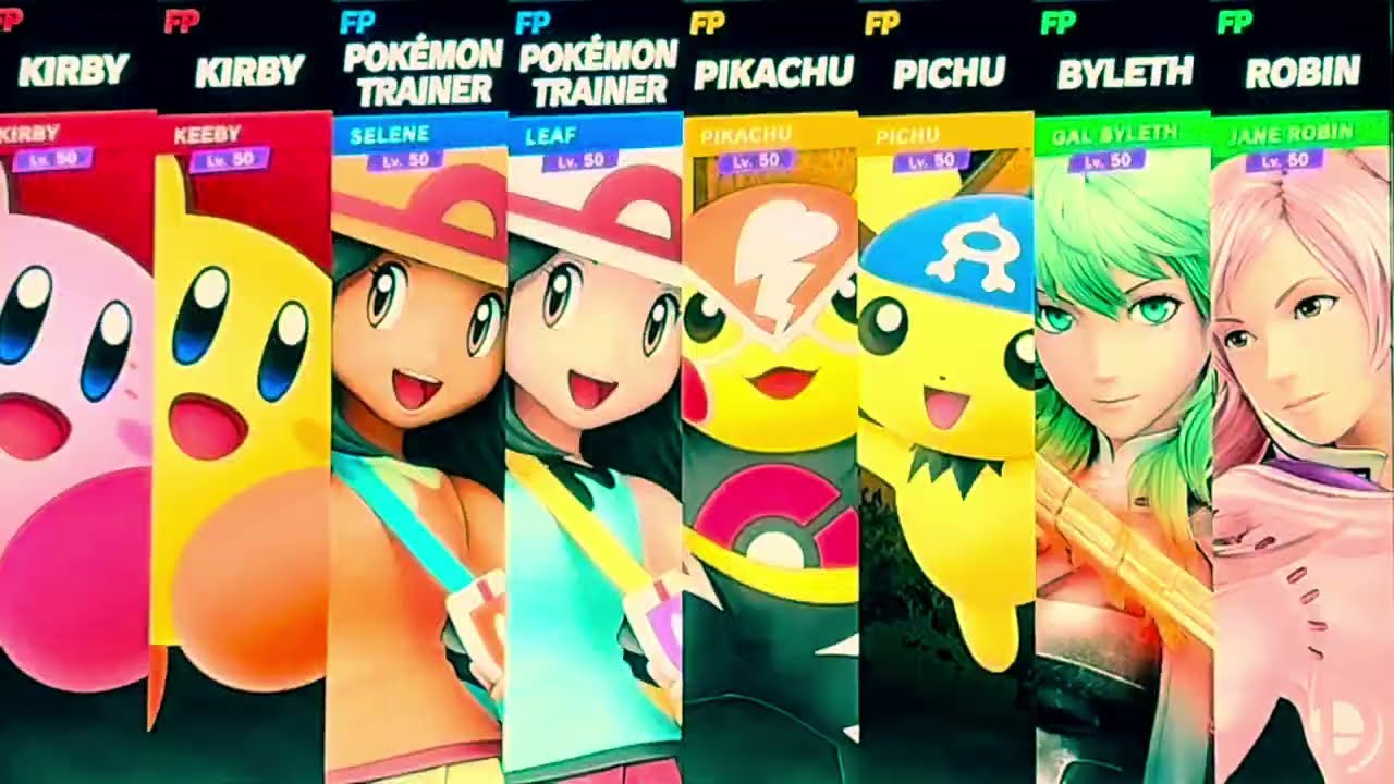 SmackDown: 4-Way Women’s Double Team Battle | SSBU Fighters Amiibo Request 