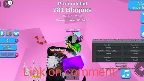 Mining Simulator 1 Script Menú (Pastebin) Link on pinned comment