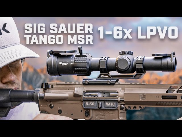 The Best Budget LPVO On The Market - Sig Tango MSR 1-6 