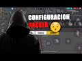 DICEN QUE PONIENDO ESTA CONFIGURACIÓN VOY A PEGAR COMO UN HACKER ¿SI FUNCIONA? *FREE FIRE*