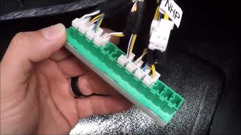 2018 Dodge Challenger star connector location via Smart Pro