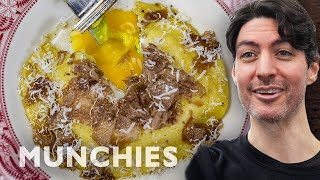 Egg Yolk Raviolo with Truffles - How To