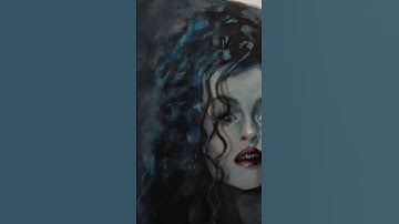 Painting a HP character for Halloween #gouache #halloween