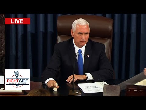 ? LIVE: Electoral College Vote Count- Vice President Pence Presides Over Joint Session of Congress