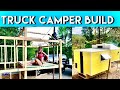 How we built our self built truck camper for under $4,000